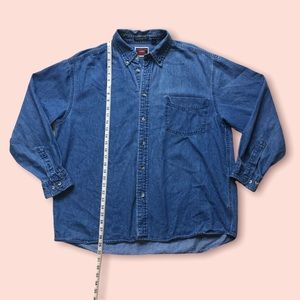 Wrangler "Hero" Denim Shirt Size XL